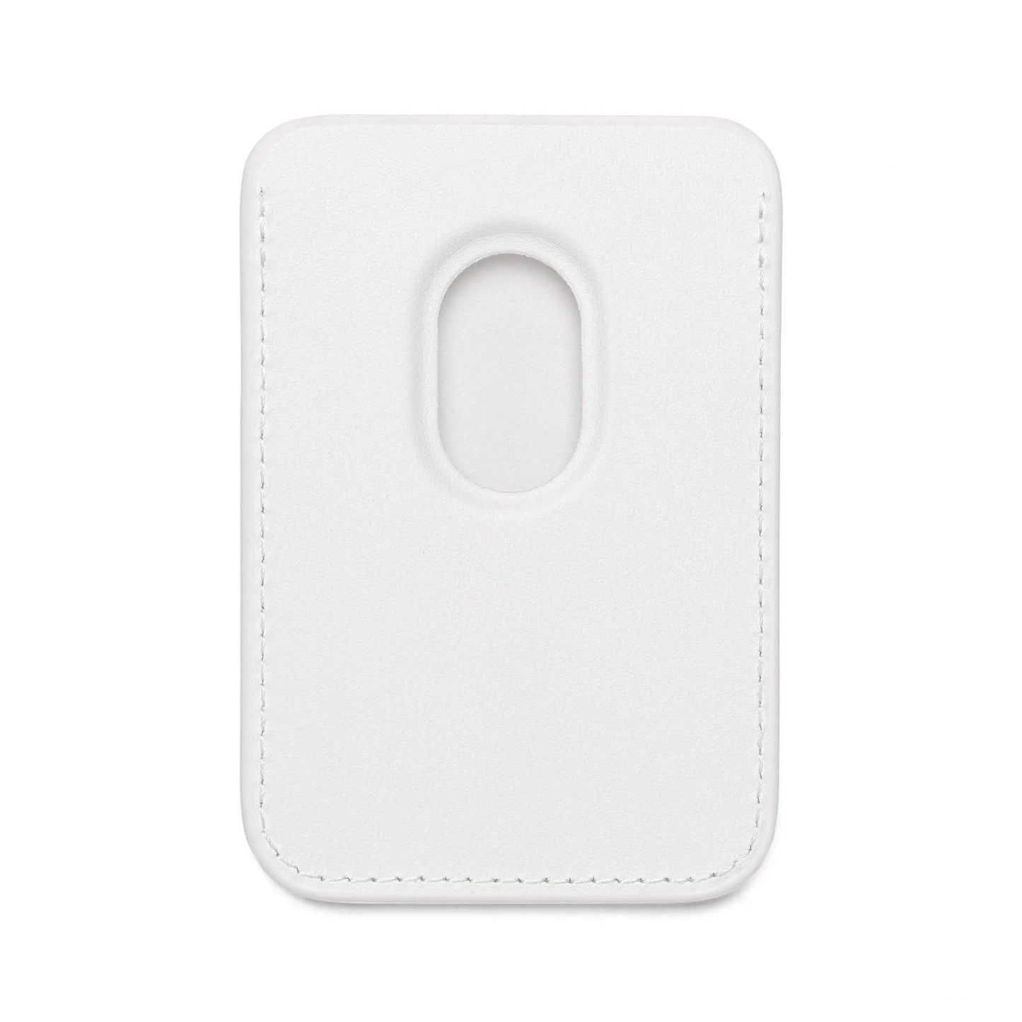 Magsafe Vegan Wallet — 'Olive' Script with Yorkshire Terrier miloenergy.cozy